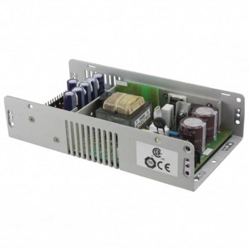 MAP130-1005 The MAP130-1005 is a 130W open-frame AC/DC converter delivering a regulated 5V output at 26A. Designed for chassis mounting, it features universal input voltage support and 2.6kV isolation.