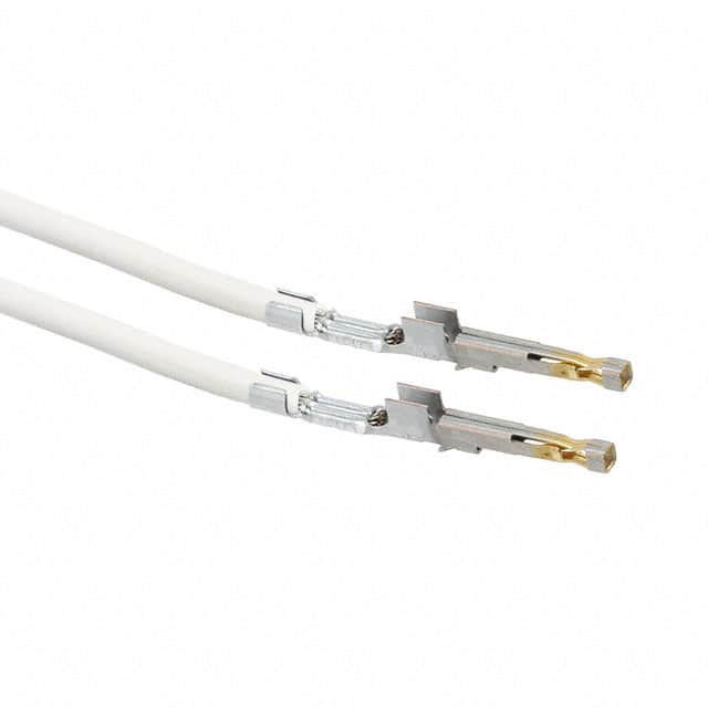1722533111-03-W2-D 3" PRE-CRIMP 1855/19 WHITE
