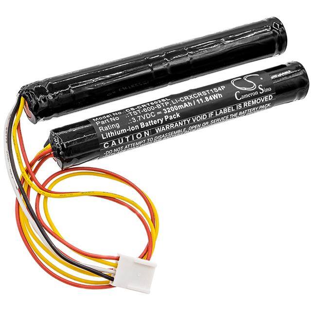 TST-600-BTP BATTERY Replacement for Crestron TST-600