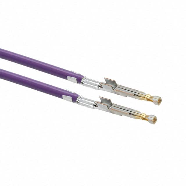1722533112-04-V2-D 4" PRE-CRIMP 1855/19 VIOLET