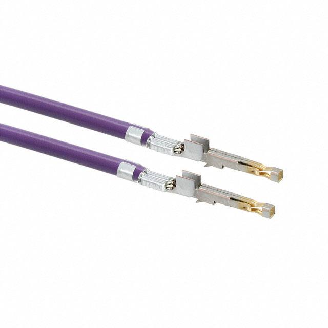 1722533012-12-V9-D 12" PRE-CRIMP 1857/19 VIOLET