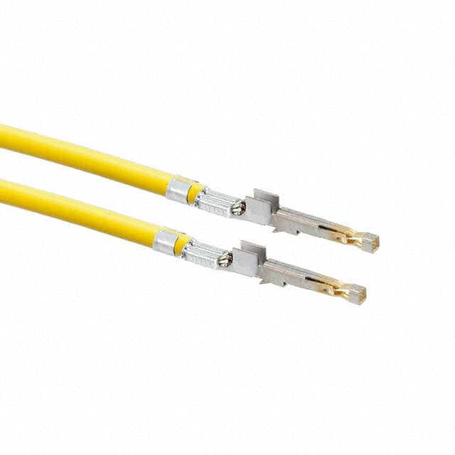 1722533012-12-Y9-D 12" PRE-CRIMP 1857/19 YELLOW