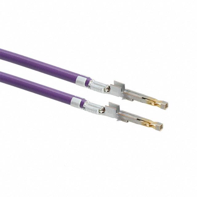 1722533011-12-V9-D 12" PRE-CRIMP 1857/19 VIOLET