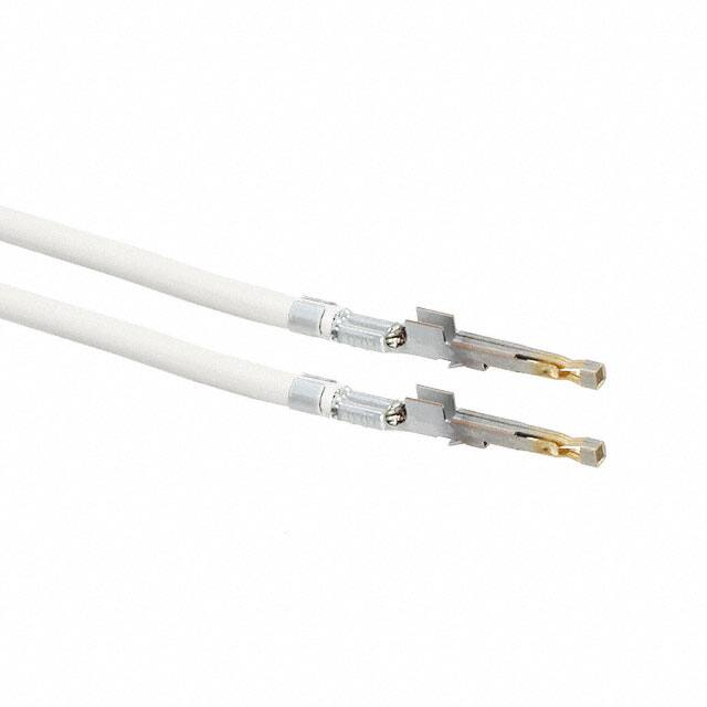 1722533011-03-W7-D 3" PRE-CRIMP 1858/19 WHITE