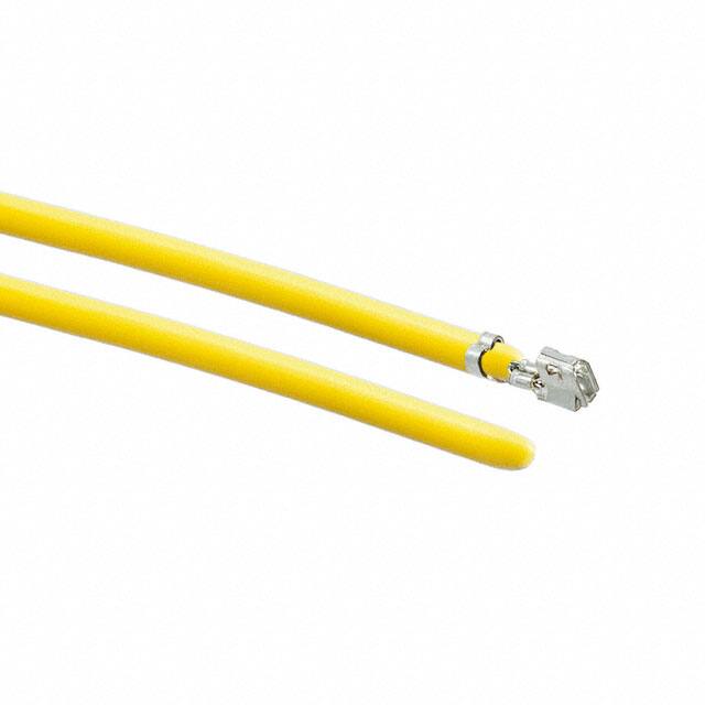 0502128000-05-Y1 5" PRE-CRIMP A3047 YELLOW