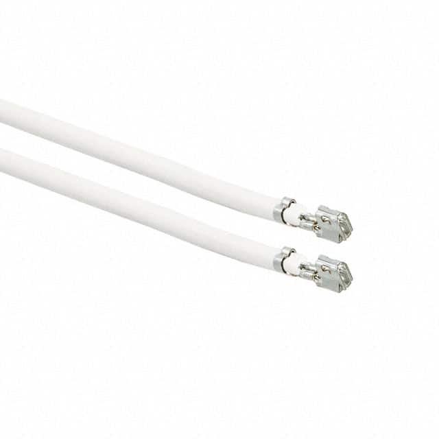 0502128000-05-W1-D 5" PRE-CRIMP A3047 WHITE
