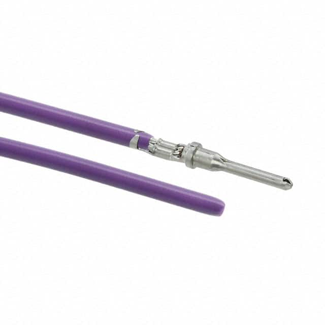 0845240004-04-V9 4" PRE-CRIMP A1857/19 VIOLET