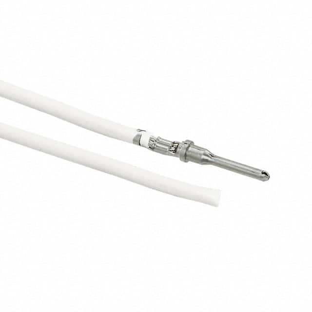 0845240004-05-W9 5" PRE-CRIMP A1857/19 WHITE