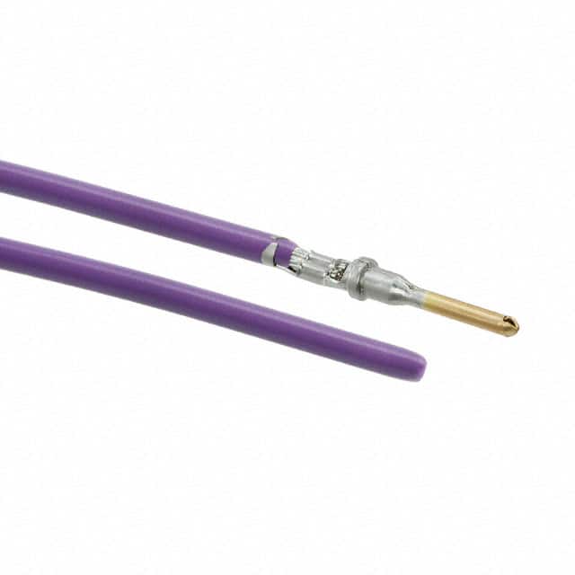 0845240014-06-V9 6" PRE-CRIMP A1857/19 VIOLET