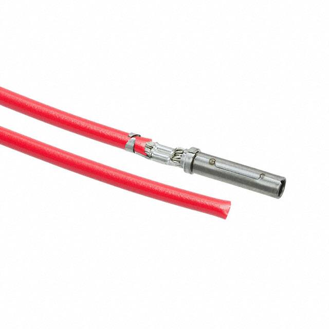 0845250009-06-R9 6" PRE-CRIMP A1857/19 RED