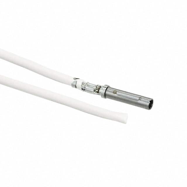 0845250032-08-W9 8" PRE-CRIMP A1857/19 WHITE
