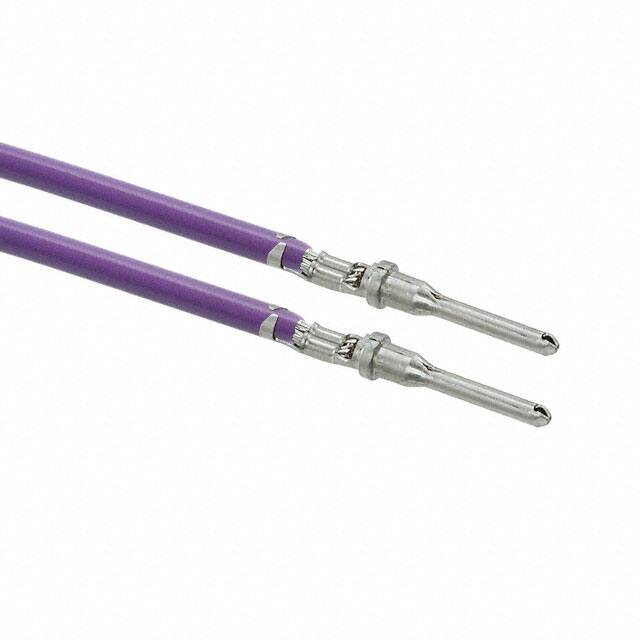 0845240004-12-V7-D 12" PRE-CRIMP A1858/19 VIOLET