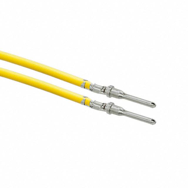 0845240004-12-Y7-D 12" PRE-CRIMP A1858/19 YELLOW