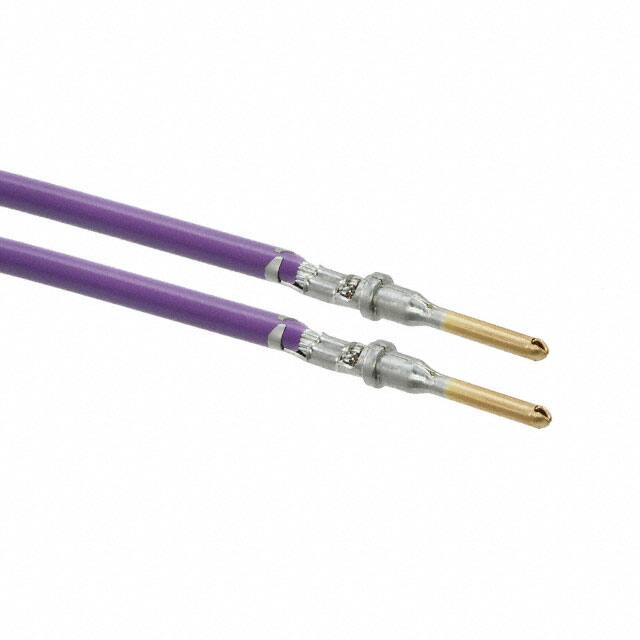 0845240014-06-V9-D 6" PRE-CRIMP A1857/19 VIOLET