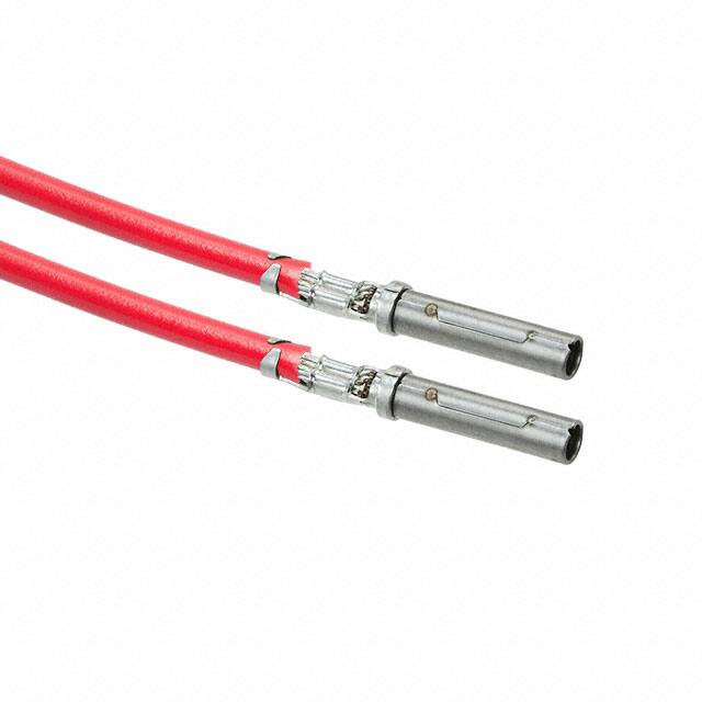 0845250032-12-R9-D 12" PRE-CRIMP A1857/19 RED