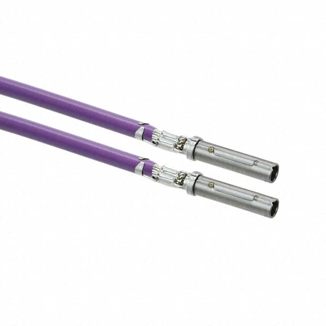 0845250032-12-V9-D 12" PRE-CRIMP A1857/19 VIOLET