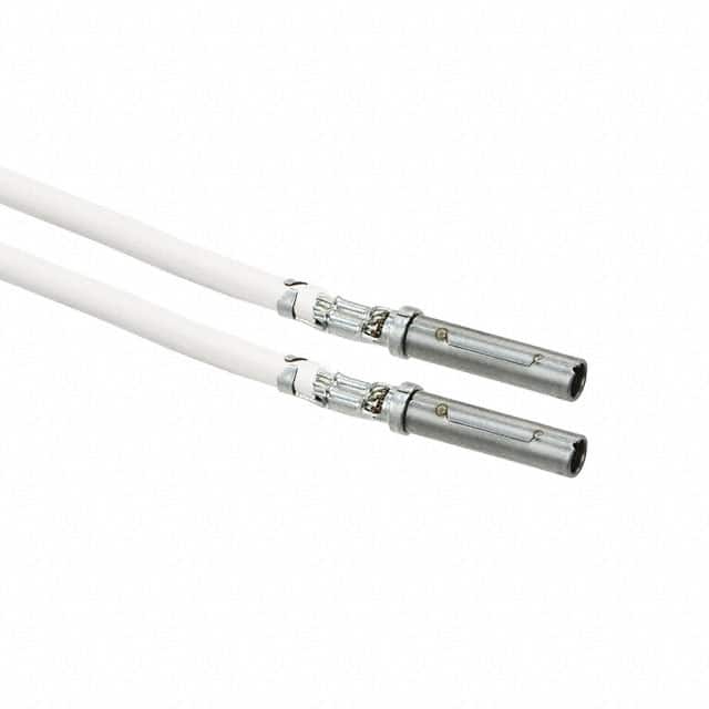 0845250032-12-W9-D 12" PRE-CRIMP A1857/19 WHITE