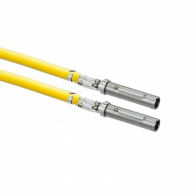 0845250032-12-Y9-D 12" PRE-CRIMP A1857/19 YELLOW