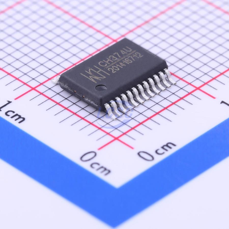 CH374U The WCH CH374U is an interface controller designed for various applications. It features RoHS3 compliance and an MSL of 1 Unlimited.