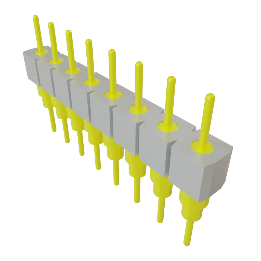 BBS-108-T-A The Samtec Inc. BBS-108-T-A is a single-row screw machine terminal strip with a 0.100" pitch. It utilizes a machined terminal contact system and supports up to 32 positions.