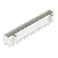 721-142/001 The Wago 721-142/001 is a 12-position THT male header with a 5mm pin spacing. It features a straight orientation and 1.0 x 1.0 mm solder pins.