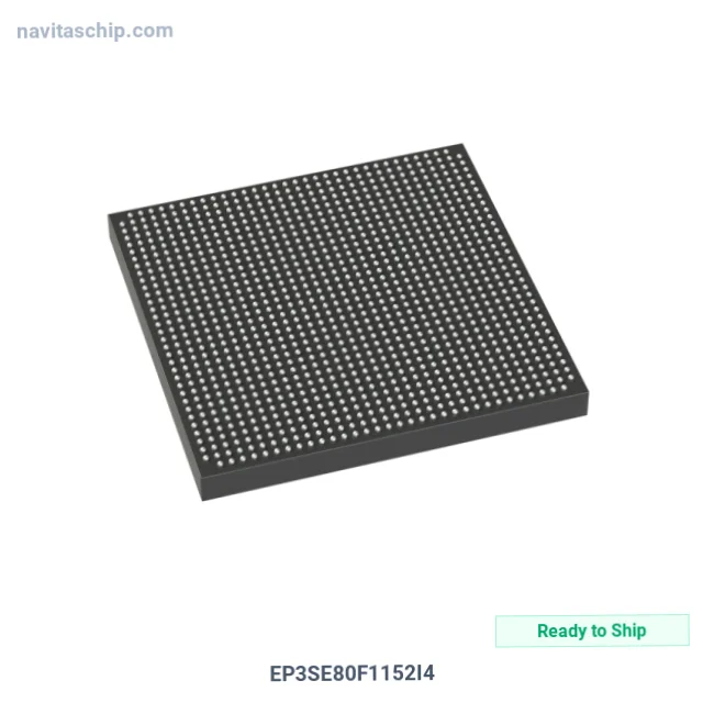 EP3SE80F1152I4 The Altera EP3SE80F1152I4 is a Field Programmable Gate Array (FPGA) with 80,000 logic elements and 744 I/O pins. It operates within a supply voltage range of 0.86V to 1.15V.