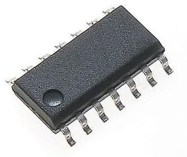 74LCX74MTR The STMicroelectronics 74LCX74MTR is a dual D-type flip-flop IC operating at up to 150MHz. It features positive edge triggering and complementary outputs.