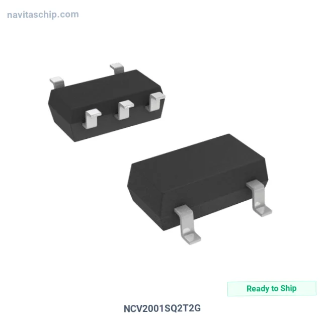 NCV2001SQ2T2G The NCV2001SQ2T2G is a general-purpose operational amplifier from On Semiconductor. It features a Rail-to-Rail output and operates over a wide temperature range.