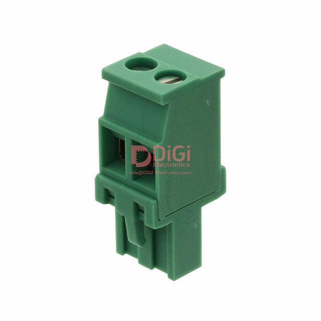 MVSTBR2,5/2-ST The Phoenix Contact MVSTBR2,5/2-ST is a 2-position terminal block plug with a 5.08mm pitch. It features a 90° wire entry and is designed for free-hanging (in-line) mounting.