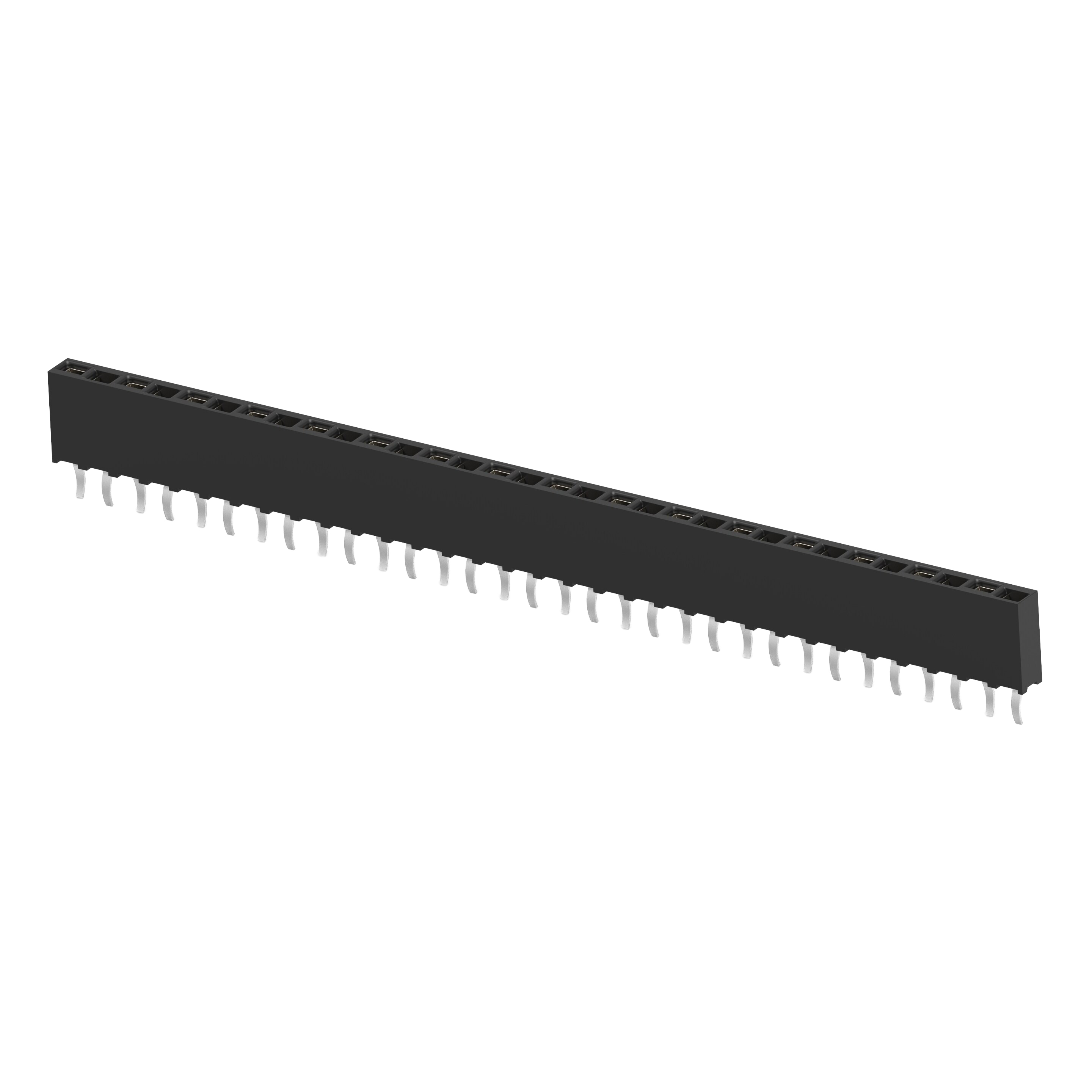 3-215297-2 TE Connectivity 3-215297-2 is a 32-position board-to-board receptacle with a 2.54mm pitch. It features through-hole, kinked pin solder termination and tin-plated contacts.