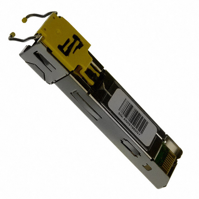 ABCU5710RZ The Avago Technologies (Broadcom Limited) ABCU-5710RZ is a fiber optic transceiver module with a 1.25Gbps data rate and RJ45 connector. It operates at a 3.3V supply voltage and is designed for pluggable SFP applications.