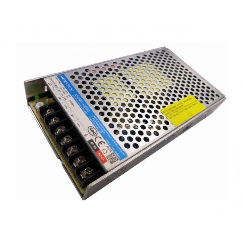 LM200-10B12 The Morning Star Industrial LM200-10B12 is an enclosed AC/DC power supply offering a 12V output at 17A, delivering 204W of power. It features selectable AC input and chassis mounting.