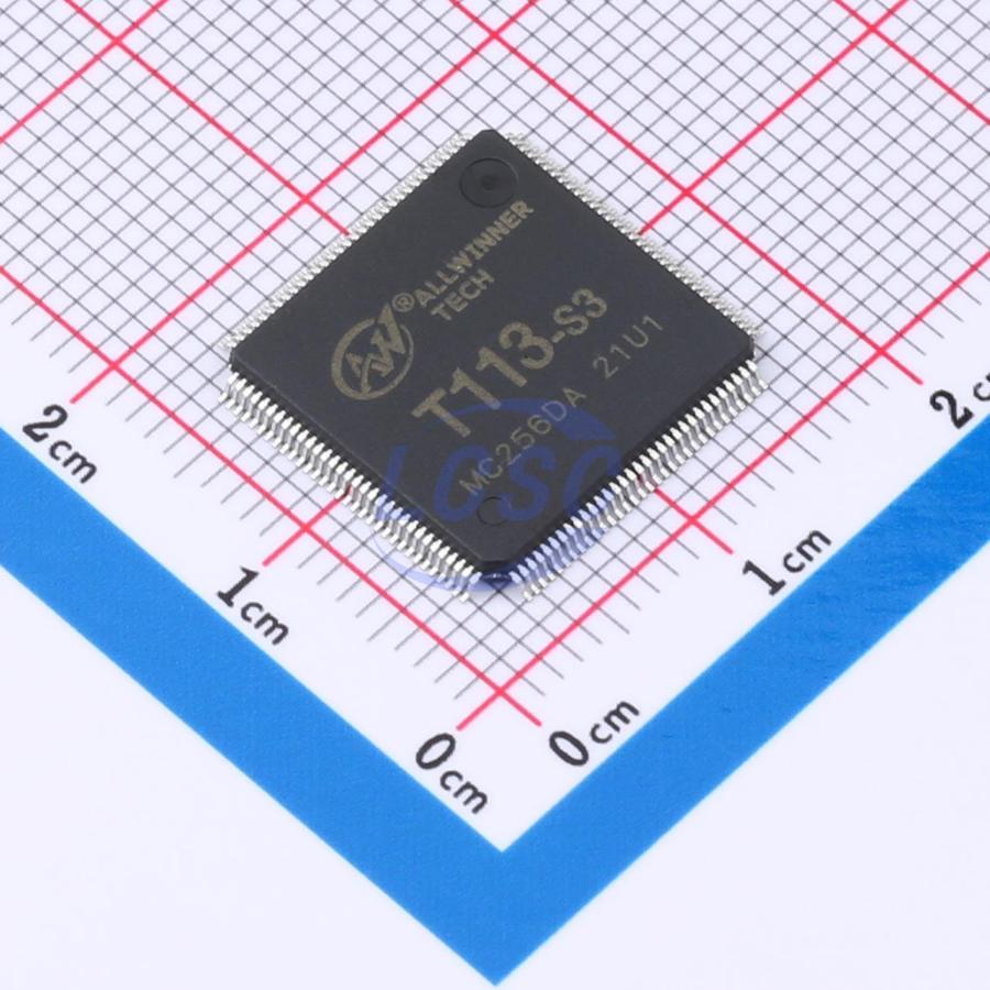 T113-S3 The T113-S3 is a System On Chip (SoC) from Allwinner. It features RoHS3 compliance and an MSL of 1.