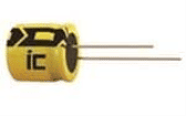 227RSS016M The Cornell Dubilier 107RSS6R3M is a radial leaded aluminium electrolytic capacitor with a capacitance of 100uF and a voltage rating of 6.3VDC. It features a 20% tolerance and a maximum operating temperature of +85C.