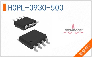 HCPL-0930-500 The Broadcom Limited HCPL-0930-500 is a general purpose digital isolator with 2 channels and 2500Vrms isolation. It is available in an 8-SOIC package.