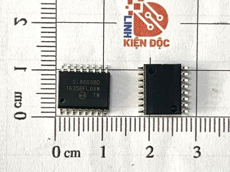 SI8660BD-B-ISR The Silicon Labs SI8660BD-B-ISR is a digital isolator in a SOP-16 package. It offers RoHS3 compliance and MSL 1 rating.