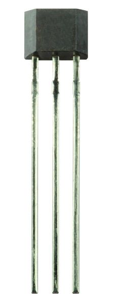 SS495A The Honeywell SS495A is a linear Hall effect sensor IC with an analog voltage output. It operates over a wide temperature range and is designed for through-hole mounting.