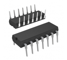 LT1030CN The Texas Instruments LT1030CN is a quad line driver supporting RS232 protocol. It operates within a temperature range of 0°C to 70°C and is available in a 14-DIP through-hole package.