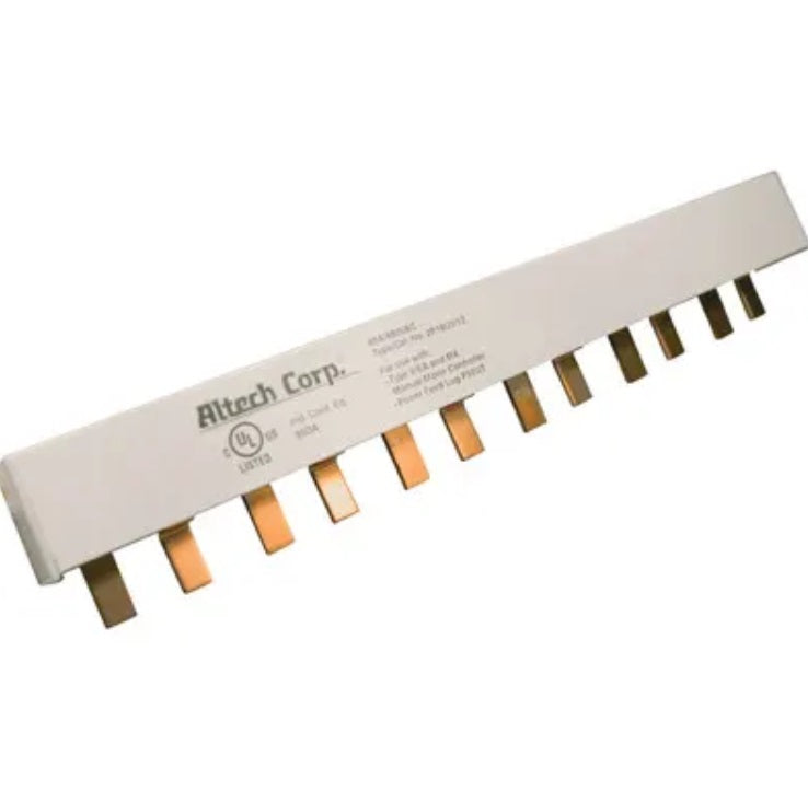 2P18U3/68 The Altech Corporation 2P18U3/68 is a bus bar designed for use with circuit breakers. It features RoHS3 compliance and an MSL of 1.