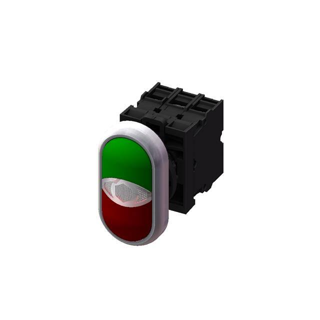 M22DP-SF02-E230-GR DOUBLE PB-2B-LED-GREEN&RED