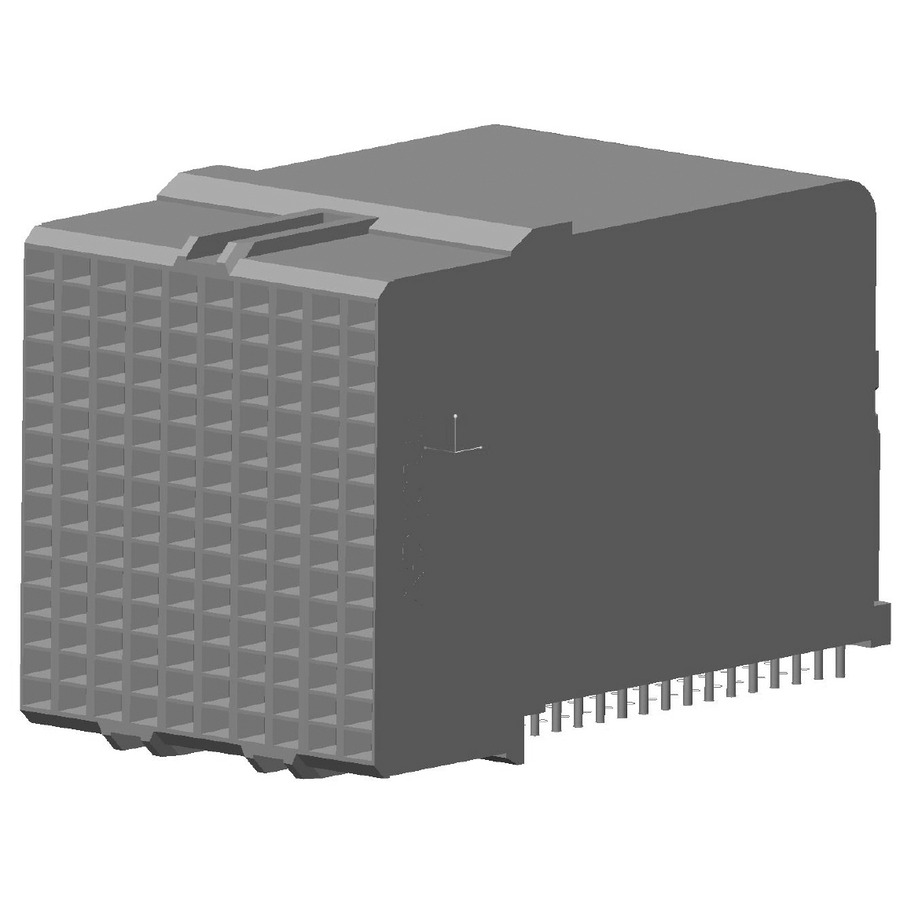 76060-1020 The Molex 76060-1020 is an Impact backplane receptacle with 150 positions. It features a 1.35mm pitch, press-fit termination, and right-angle, panel-mount design.