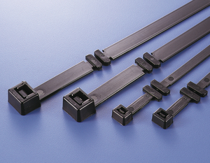 CTF120 The HellermannTyton CTF120 is an inside-serrated cable tie designed for cable tray applications. It offers a length of 320mm and a minimum tensile strength of 535N.