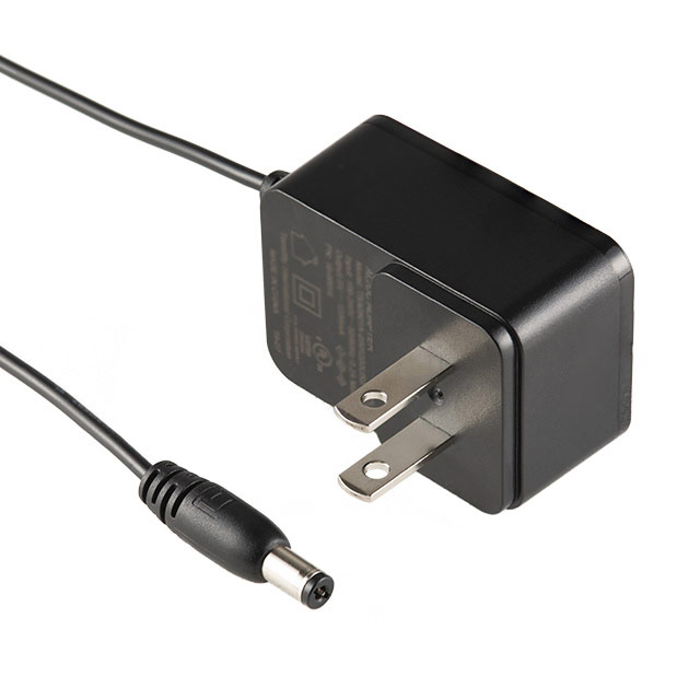 16-00030 The Tensility International 16-00030 is a 6W AC/DC wall mount adapter with a 12V output. It features Level VI efficiency and a standard NEMA 1-15P input connector.