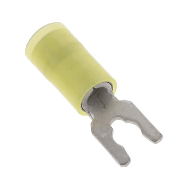 0191150047 CONN SPADE TERM 10-12AWG #8 YEL