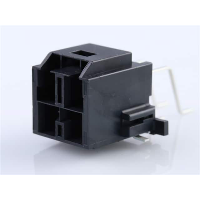 2035552124 CP65 WTB HDR RA SMT 4 BLK 4CKT