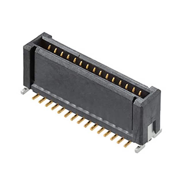 2039550203 CONN RCPT 20POS SMD GOLD