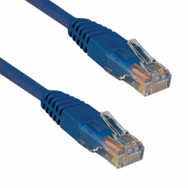 N002-050-BL CABLE MOD 8P8C PLUG TO PLUG 50'
