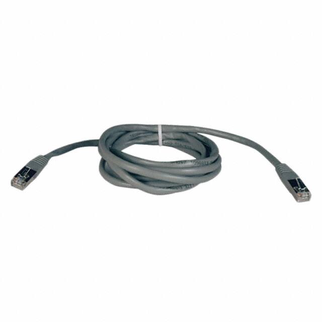 N105-007-GY CABLE MOD 8P8C PLUG TO PLUG 7'