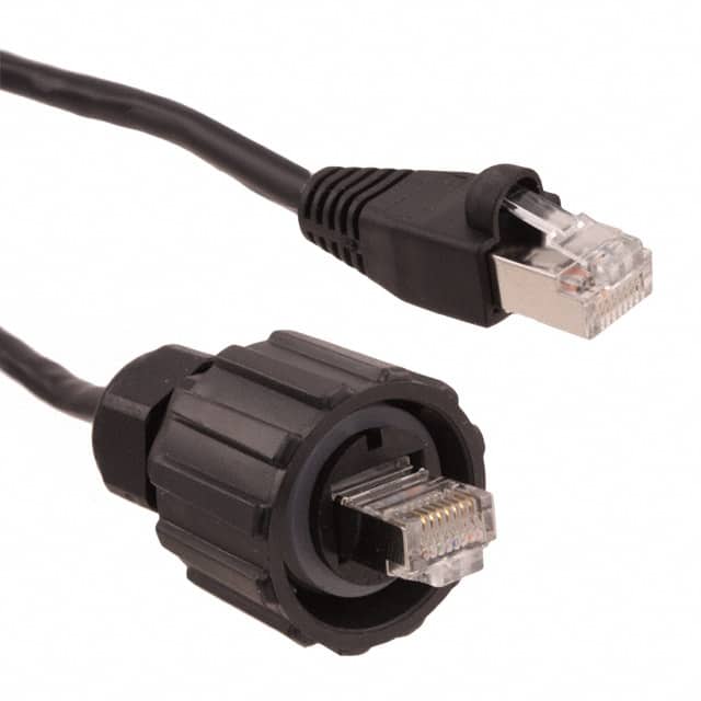 17-10006 CABLE MOD 8P8C PLUG-PLUG 6.56'