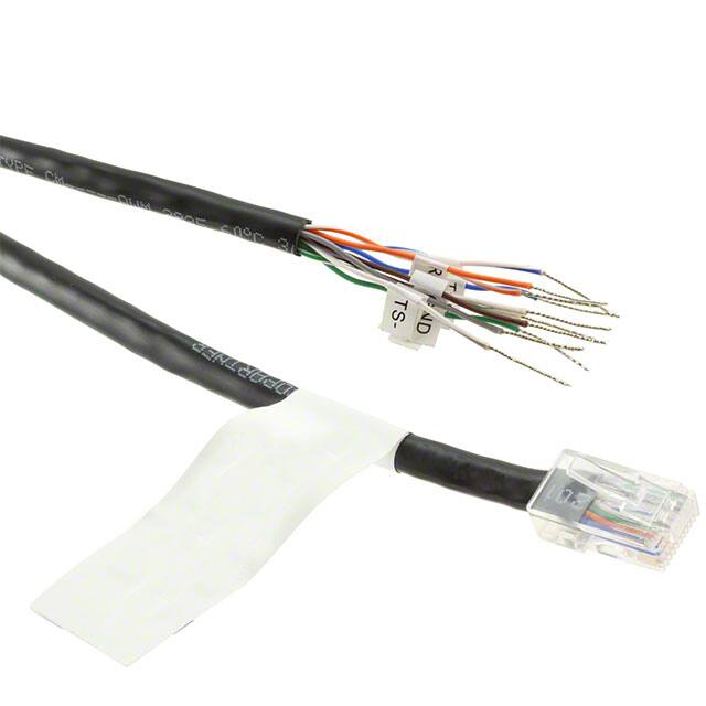 76000723 CABLE MOD 10P0C PLUG TO CABLE 4'